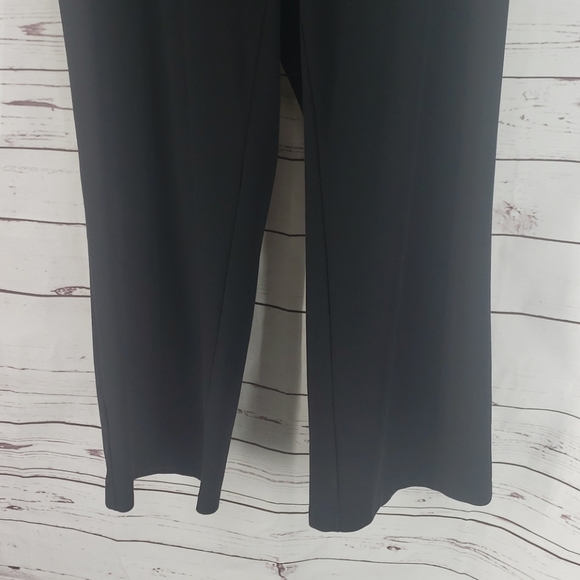 Lane Bryant pullon black trouser pants - Picture 3 of 8